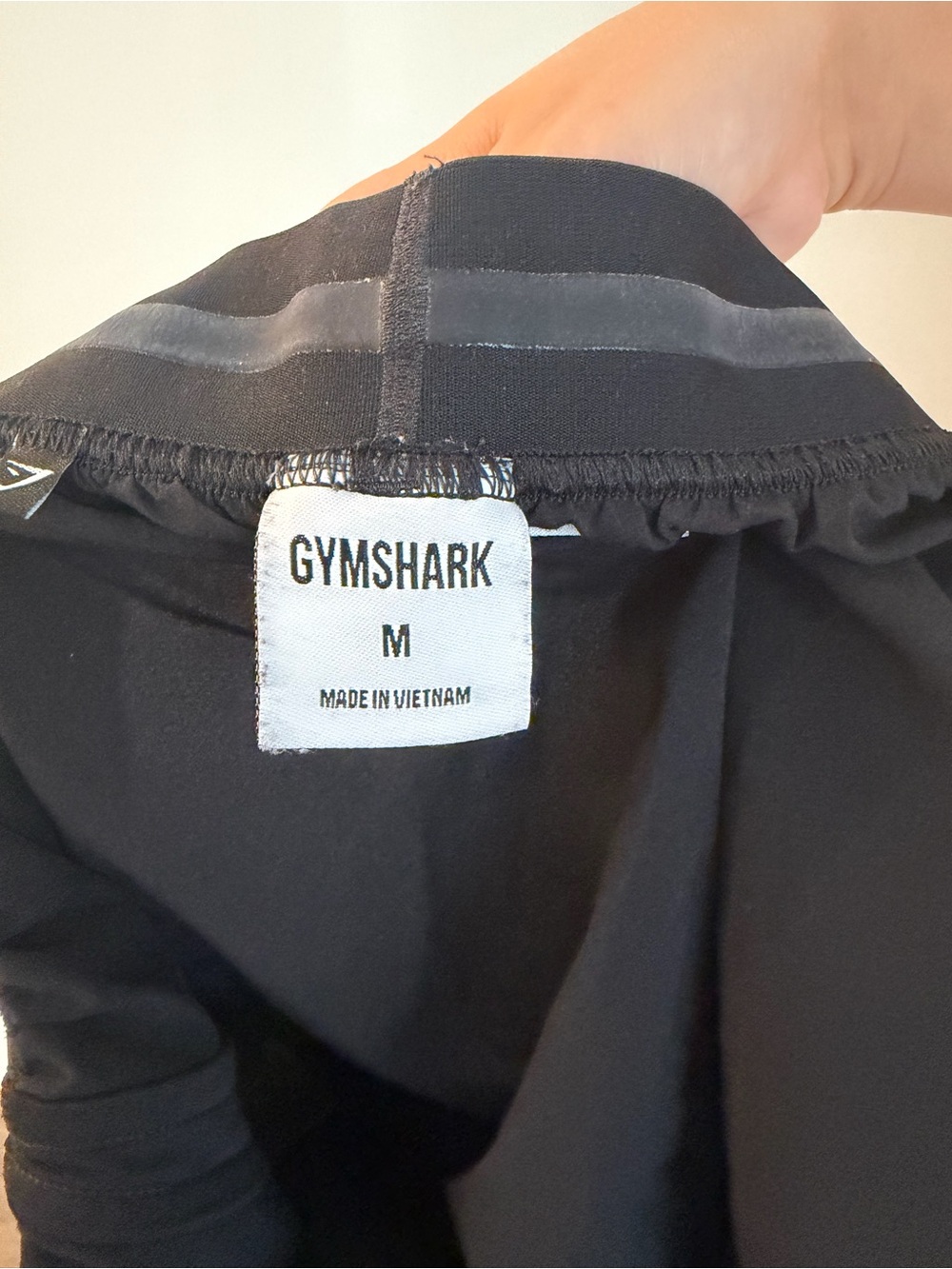 Gymshark Black Athletic Running Shorts - Picture 4 of 4